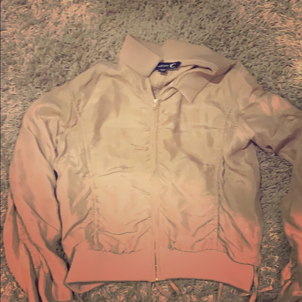 Short tan Bebe jacket